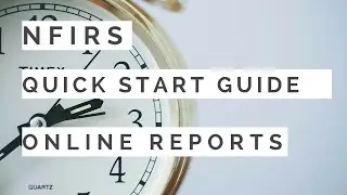Quick Start Guide: Online KFIRS Reporting