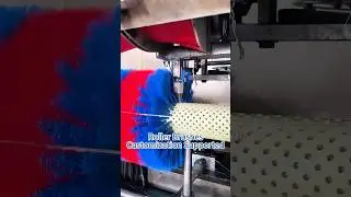 Polyamide Roller Brush: Everything you need to know for cylindrical nylon brush. #machine #factory
