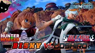 Jump Force gameplay - Bisky VS Toshiro (no commentary fighting game)
