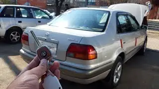 Toyota Corolla SE.Saloon 1996 Japanese Model Review