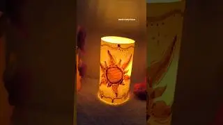 DIY Tangled Lantern🏮#shorts #tangled #diy #disney #lantern #viral #rapunzel