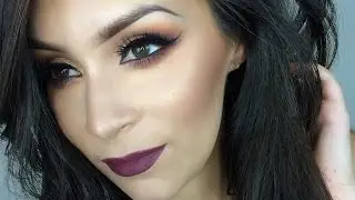 Vampy fall Makeup tutorial