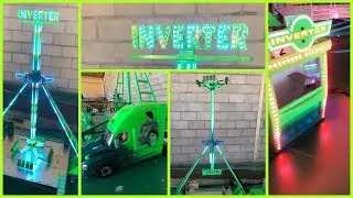 🎡INVERTER🎡ATRACCIÓN DE FERIA realizada a mano por el maestro del Latón  y es radio control