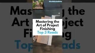 How to finish your project-Learn from some of best books #bookrecommendations  #books #motivation