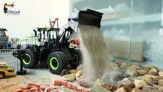 KABOLITE K966 100 1/16 Metal RC Hydraulic Loader Painted Remote Control Construction Vehicle