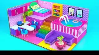 Kids Universe - Kids Playhouse Makeover | Kids Handmade Toy House - Kitchen, Swimming Pool Etc.