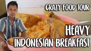 HUGE Indonesian Breakfast(Lontong sayur, otak-otak & martabak telur india) with Marissa Iskandar