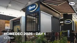 Onna Event : DAY 1 at @HOMEDEC_Indonesia and we're just getting started!