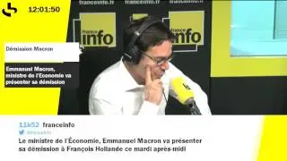 D&eacute;mission d'Emmanuel Macron : nos informations