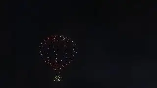 Flotilla of hot air balloons take flight at international fiesta in New Mexico