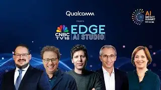 LIVE: Qualcomm &times; CNBC-TV18 Edge AI Studio | India AI Impact Summit 2026 (18th Feb)