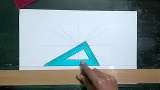 Cómo usar las escuadras de dibujo (lineas con regla T, lineas a diferentes ángulos 15, 30, 45, etc)