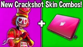 NEW BEST 'CRACKSHOT' SKIN + BACKBLING COMBINATIONS! (Fortnite Christmas Skin Combos)