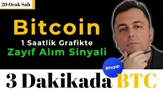 BTC'de Bug&uuml;n Neler Olacak❓ 1 Saatlik Grafikte ZAS 🟢 3 Dakikada BTC 20 Ocak 2026