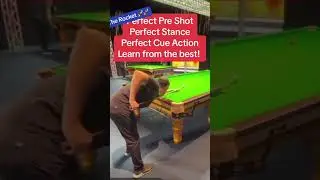 Perfect Cue Action Ronnie O&rsquo;Sullivan!!