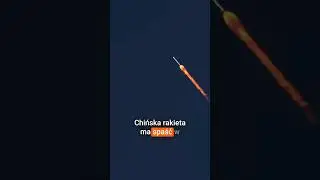 Chińska rakieta ma spaść o 12:20 w piątek 30 stycznia #nocneniebo #rakieta