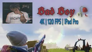 Bad Boy 🥀 | iPad Pro | 4K | 120 FPS | (Creative Destruction Montage)