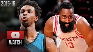 James Harden vs Andrew Wiggins DUEL Highlights (2016.01.13) Rockets vs Wolves - TOO GOOD!