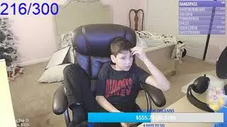 Kbubblez FELL DOWN THE STAIRS!!
