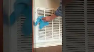 How to clean your air vent @shannonskiptomylife #smallspaceorganization #cleaningmotivation