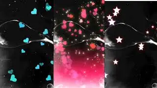 Heart template video background full screen || kinemaster template effect video | after effect video