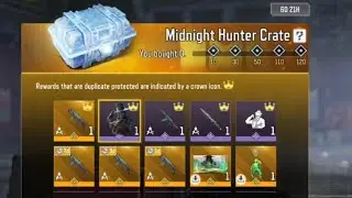 Finally Midnight Hunter Crate in codm | Legendary HG 40 & Kreuger Skin in Codm| Thrillng Deals CODM