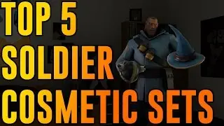 [TF2] TOP 5 SOLDIER COSMETIC LOADOUTS!