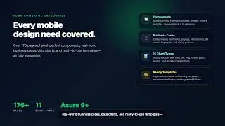Vant UI Widget Library for Axure RP — Components, Cases, Charts & Templates | AxureBoutique