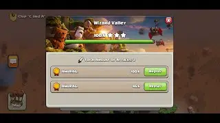 🎊100% in Level 2 [ WIZARD VALLEY ] in just 2 ATTACKS | ⭕RAID WEEKEND⭕