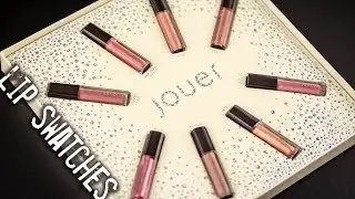 Swatches- Jouer Cosmetics Best Of Nudes Mini Lip Cr&egrave;me Set