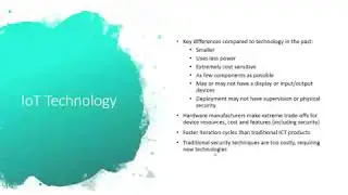 Introduction to IoT Security