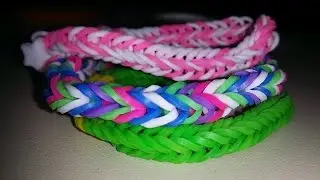 Cum sa faci bratari din elastice Loom Bands