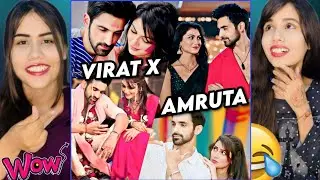 Virat & Amruta Cute & Romantic Moments Reaction 💖 | 