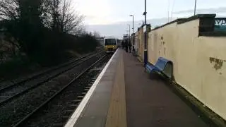 Bicester town station just before closure