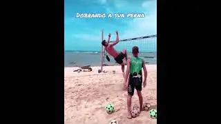 Treinamento Shark ataque futev&ocirc;lei tutorial