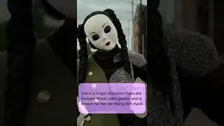 WHO IS DOLLFACE IN THE TWISTED METAL TV SERIES? #AI #twistedmetal #peacock