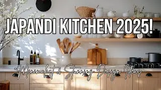 Minimalist Japandi Kitchen Design 2025 &ndash; Create a Serene Space