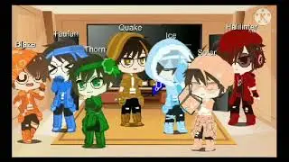 Boboiboy Galaxy elementals react to Boboiboy Movie 2 trailer and some memes || gacha club|| boboiboy