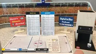 Shootout Hockey Game 1985 Bruins vs Nordiques.