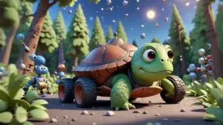 Turbo the Rocket Turtle. A POEM FOR KIDS.