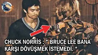Chuck Norris; Bruce Lee bana karşı d&ouml;v&uuml;şmek istememişti! 1972 Roma