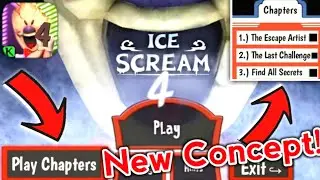 New *Play Chapters* Option Coming In Ice Scream 4 | Concept Of 'Play Chapters' For Ice Scream 4