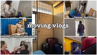 AM I MOVING OUT AGAIN?? | Living Alone In Delhi | Cleaning, Packing, House Hunting | Moving Vlogs
