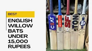 Best English Willow Bats Under 15,000 Rupees | Free Machine Knocking Available | +919667010575