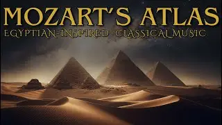 Egyptian Classical Background Music ✦ Study & Relax with Desert Ambience | Mozart's Atlas [4K]