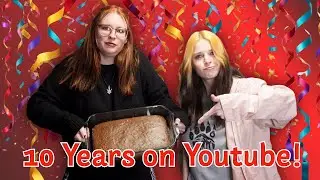 Baking A Cake for our 10 Year Anniversary