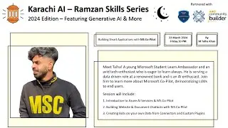 KarachI AI - Ramzan Skills Series 2024 - MS Co-Pilot Bots (Urdu / Hindi)