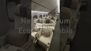 Emirates Airlines Boeing 777 New Cabin Layout including new Business class seat and Premium economy.