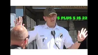 SHERIFF SECURITY DOESN'T KNOW THE LAW...ONLY A POLICY