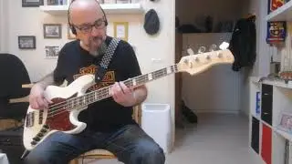 Aerosmith - Crazy bass cover 23/10/20